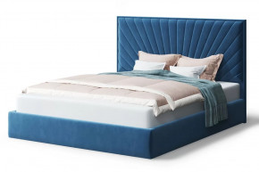 Кровать Леона, 2000*1800 мм, синий в Новом Уренгое - novyj-urengoj.mebel-tymen.ru | фото