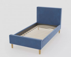 Кровать Линси 900 Синий в Новом Уренгое - novyj-urengoj.mebel-tymen.ru | фото