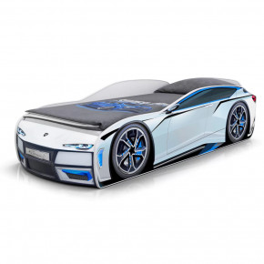 Кровать-машина Little Kiddy с объемным бампером в Новом Уренгое - novyj-urengoj.mebel-tymen.ru | фото