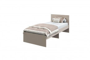 Кровать "МОНА" 2000* 900мм, (без матраса), ЛДСП кашемир (ламели) в Новом Уренгое - novyj-urengoj.mebel-tymen.ru | фото