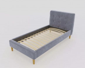 Кровать Пайли 900 Серый в Новом Уренгое - novyj-urengoj.mebel-tymen.ru | фото