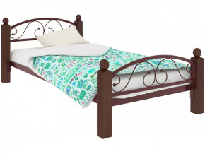 Кровать Вероника Мини Lux Plus коричневая в Новом Уренгое - novyj-urengoj.mebel-tymen.ru | фото