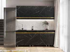 Кухня Милена 2,0м (Мрамор Блэк софт (Антарес)) в Новом Уренгое - novyj-urengoj.mebel-tymen.ru | фото