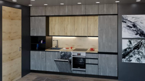 Кухонный гарнитур Адажио люкс 3000 мм в Новом Уренгое - novyj-urengoj.mebel-tymen.ru | фото