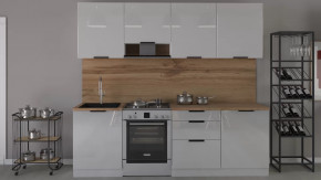 Кухонный гарнитур Аттика длиной 240 см в Новом Уренгое - novyj-urengoj.mebel-tymen.ru | фото