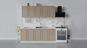 Кухонный гарнитур «Бьянка» длиной 200 см в Новом Уренгое - novyj-urengoj.mebel-tymen.ru | фото