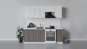 Кухонный гарнитур «Бьянка» длиной 220 см в Новом Уренгое - novyj-urengoj.mebel-tymen.ru | фото