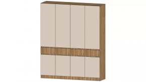 Ленора Шкаф 4х ств. Дуб вотан/Кашемир в Новом Уренгое - novyj-urengoj.mebel-tymen.ru | фото