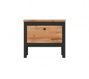 LOFT тумба KOM1K/55 (Дуб вотан/Черный) в Новом Уренгое - novyj-urengoj.mebel-tymen.ru | фото