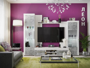 Модульная гостиная Леон в Новом Уренгое - novyj-urengoj.mebel-tymen.ru | фото