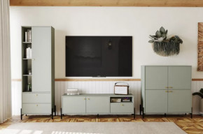 Модульная гостиная Нуар в Новом Уренгое - novyj-urengoj.mebel-tymen.ru | фото