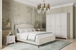 Модульная спальня Лорето Персидский жемчуг/Лак Льняной в Новом Уренгое - novyj-urengoj.mebel-tymen.ru | фото