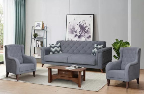 Набор мебели для отдыха Амарант (вар. ткань) 3-3-1 в Новом Уренгое - novyj-urengoj.mebel-tymen.ru | фото