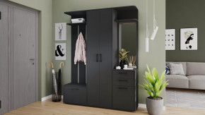 Набор мебели для прихожей «Витра» Тип 2 Антрацит в Новом Уренгое - novyj-urengoj.mebel-tymen.ru | фото