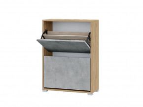 Обувница Домино Бетон в Новом Уренгое - novyj-urengoj.mebel-tymen.ru | фото