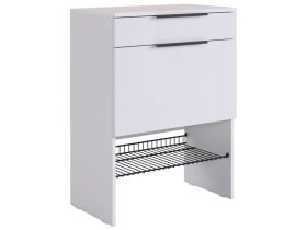 Обувница Баско белое дерево/белое дерево в Новом Уренгое - novyj-urengoj.mebel-tymen.ru | фото