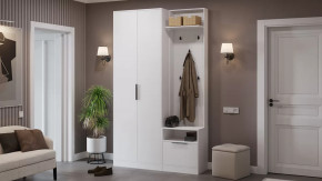 Прихожая «Агата» №2 Белый в Новом Уренгое - novyj-urengoj.mebel-tymen.ru | фото