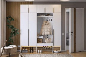 Прихожая Баско К7 белое дерево в Новом Уренгое - novyj-urengoj.mebel-tymen.ru | фото