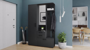 Прихожая «Витра» №5 Антрацит в Новом Уренгое - novyj-urengoj.mebel-tymen.ru | фото