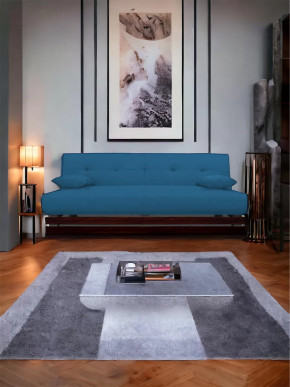 Прямой диван манго 1 Савана Деним/Планки орех в Новом Уренгое - novyj-urengoj.mebel-tymen.ru | фото