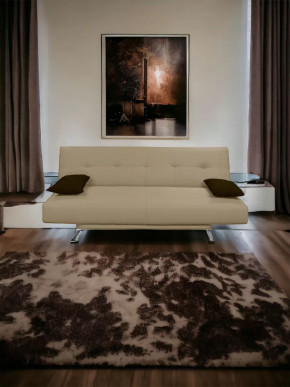 Прямой диван манго 2 Нео Латте/Подушки Нео Шоколад в Новом Уренгое - novyj-urengoj.mebel-tymen.ru | фото