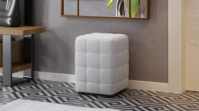 Пуф «Аристо» к/з Гольф белый в Новом Уренгое - novyj-urengoj.mebel-tymen.ru | фото