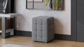 Пуф «Аристо» Велюр Серый в Новом Уренгое - novyj-urengoj.mebel-tymen.ru | фото