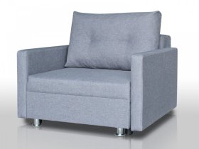 Кресло-кровать Реал 80 с подлокотниками грей в Новом Уренгое - novyj-urengoj.mebel-tymen.ru | фото