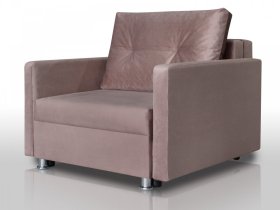 Кресло-кровать Реал 80 с подлокотниками коричневый в Новом Уренгое - novyj-urengoj.mebel-tymen.ru | фото
