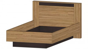 Серия Бостон Кровать 1200 дуб вотан в Новом Уренгое - novyj-urengoj.mebel-tymen.ru | фото