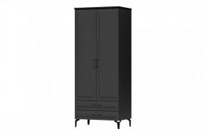 Шкаф 2-х створчатый Шарм ШК-2 Антрацит в Новом Уренгое - novyj-urengoj.mebel-tymen.ru | фото