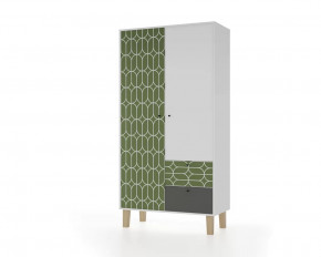 Шкаф 2-х створчатый "Story" (Овалы) в Новом Уренгое - novyj-urengoj.mebel-tymen.ru | фото