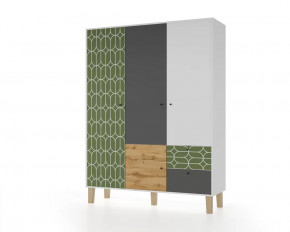 Шкаф 3-х створчатый "Story" (Овалы) в Новом Уренгое - novyj-urengoj.mebel-tymen.ru | фото