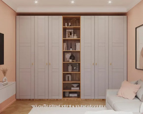 Шкаф 3000 Софт серый Графика в Новом Уренгое - novyj-urengoj.mebel-tymen.ru | фото