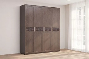 Шкаф 4-х створчатый Кэт-4 Венге Диал в Новом Уренгое - novyj-urengoj.mebel-tymen.ru | фото