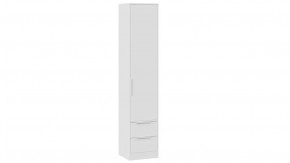 Шкаф для белья «Марли» Белый в Новом Уренгое - novyj-urengoj.mebel-tymen.ru | фото