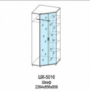 Шкаф для одежды и белья ШК-5016 Грейс в Новом Уренгое - novyj-urengoj.mebel-tymen.ru | фото