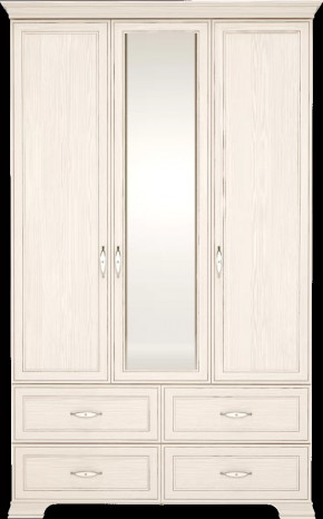 Шкаф для одежды с зеркалом (3-х дв) «Венеция» №1 в Новом Уренгое - novyj-urengoj.mebel-tymen.ru | фото