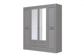 Шкаф для одежды ШР-4 Олимп Серый шифер/Антрацит в Новом Уренгое - novyj-urengoj.mebel-tymen.ru | фото