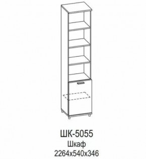 Шкаф ШК-5055 Грейс в Новом Уренгое - novyj-urengoj.mebel-tymen.ru | фото