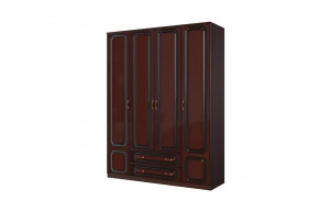 Шкаф ШР-4 "Лакированный орех" без зеркала в Новом Уренгое - novyj-urengoj.mebel-tymen.ru | фото