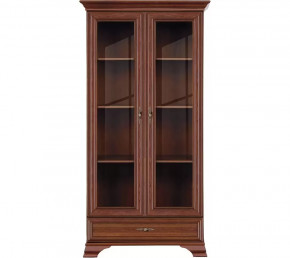 Шкаф-витрина Kentaki S320-REG2W1S Каштан в Новом Уренгое - novyj-urengoj.mebel-tymen.ru | фото