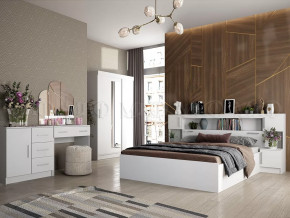 Спальный гарнитур Басямиф, белый в Новом Уренгое - novyj-urengoj.mebel-tymen.ru | фото