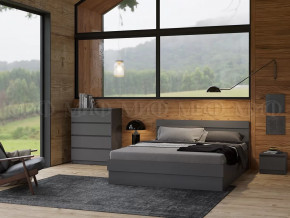 Спальный гарнитур Челси Графит в Новом Уренгое - novyj-urengoj.mebel-tymen.ru | фото