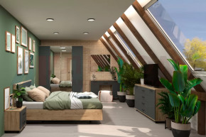 Спальный гарнитур Грейс композиция-4 в Новом Уренгое - novyj-urengoj.mebel-tymen.ru | фото