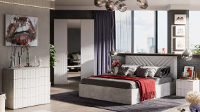 Спальный гарнитур «Хилтон» №1 Ателье светлый в Новом Уренгое - novyj-urengoj.mebel-tymen.ru | фото