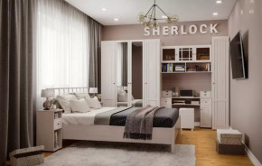 Спальный гарнитур Sherlock в Новом Уренгое - novyj-urengoj.mebel-tymen.ru | фото