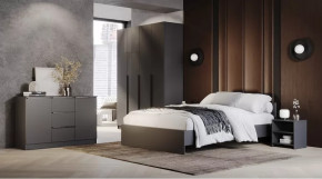 Спальный гарнитур Элегант Графит в Новом Уренгое - novyj-urengoj.mebel-tymen.ru | фото