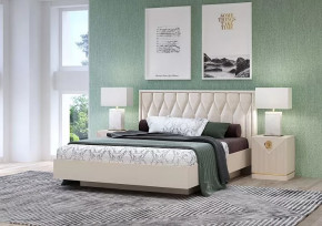 Спальня №3 "Капри" Сатин в Новом Уренгое - novyj-urengoj.mebel-tymen.ru | фото