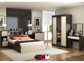 Спальня Басса Венге/Дуб белфорт в Новом Уренгое - novyj-urengoj.mebel-tymen.ru | фото